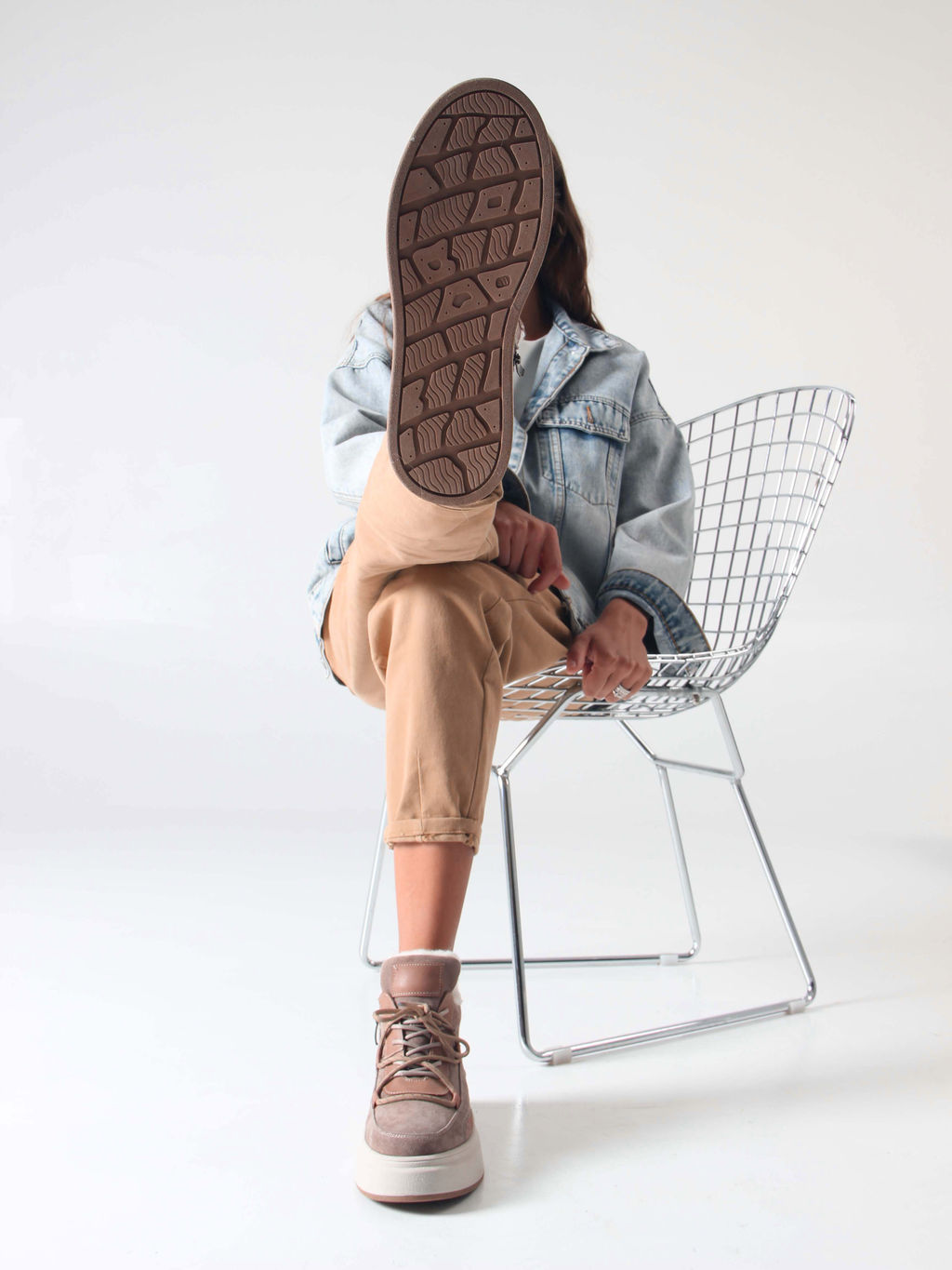 Ботинки EDART 229.windy be. Капучино замша/мех - Ed'art фото 6