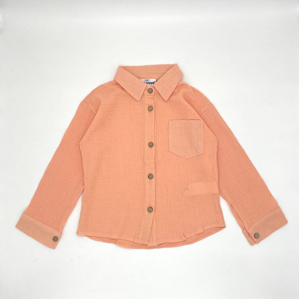 Детская рубашка из муслина GASTON, Белый - Caimano фото 30