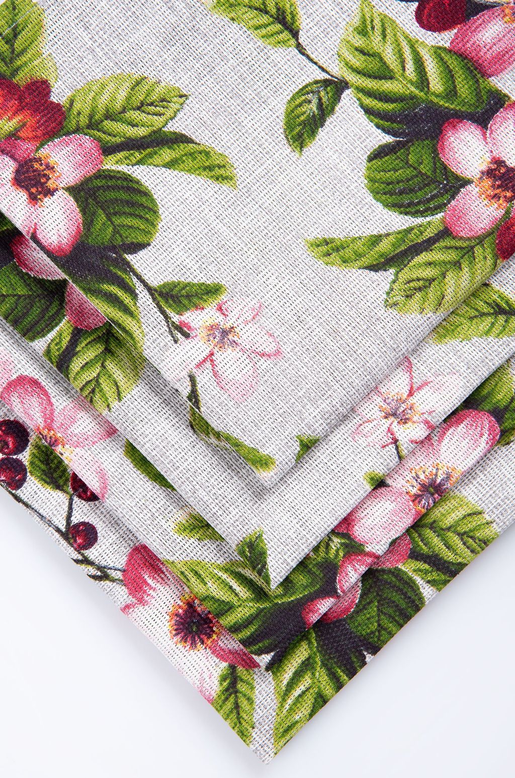 Набор салфеток из рогожки 4 шт Happy Fox Home  фото 4