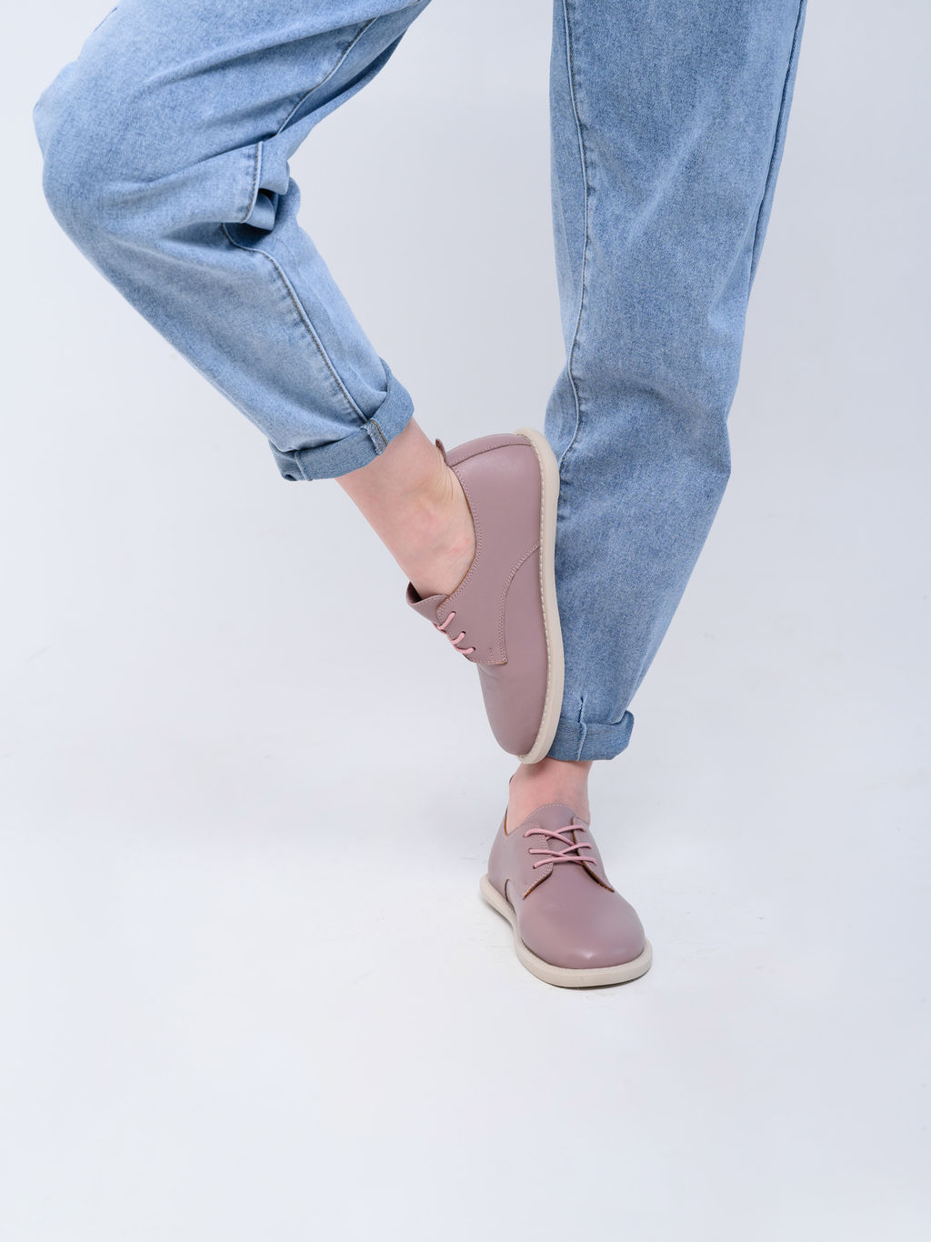 Туфли EDART 181.ОКСЕ be. Светлый тауп лион  фото 10