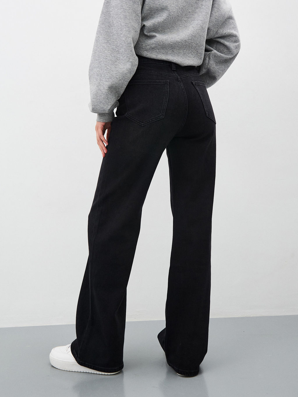 Женские Джинсы Утепленные WIDE LEG - Mossmore фото 16