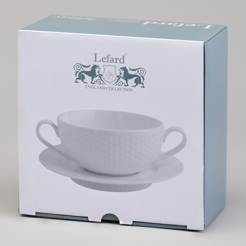 БУЛЬОННИЦА С БЛЮДЦЕМ LEFARD INFINITY 300 МЛ  фото 2