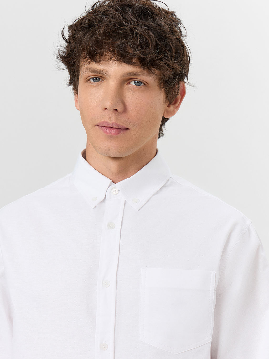 Рубашка мужская белая - Mark formelle фото 4