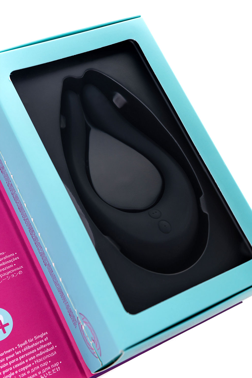 Многофункциональный стимулятор для пар Satisfyer Endless Joy, силикон, чёрный, 13,5 см.