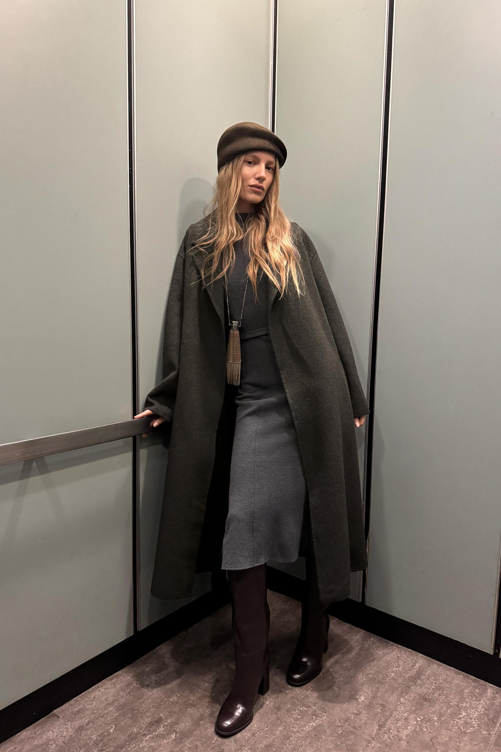 SOFT DRESS WITH BELT - Zara фото 4