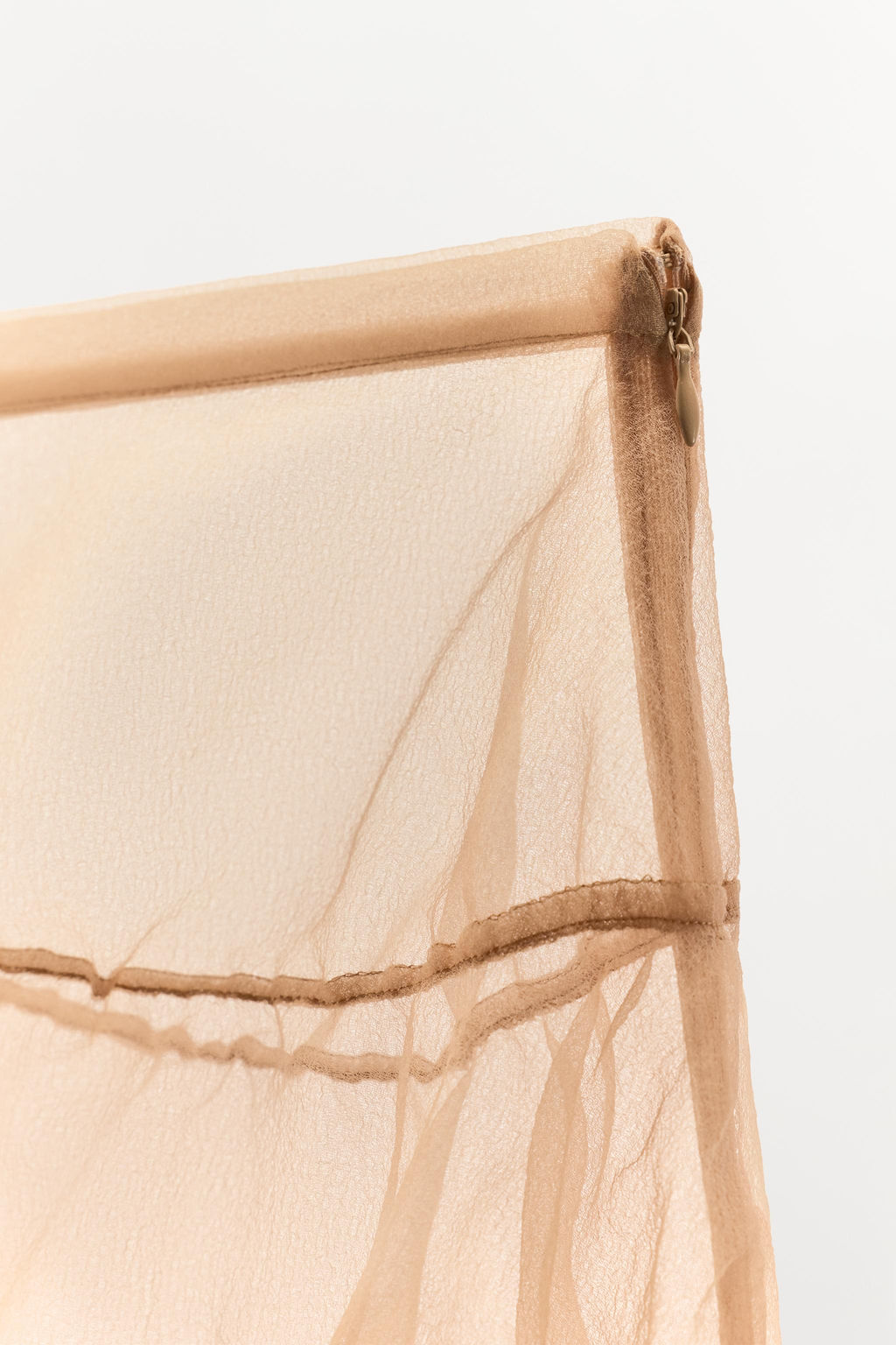 GATHERED ORGANZA SKIRT - Zara фото 6