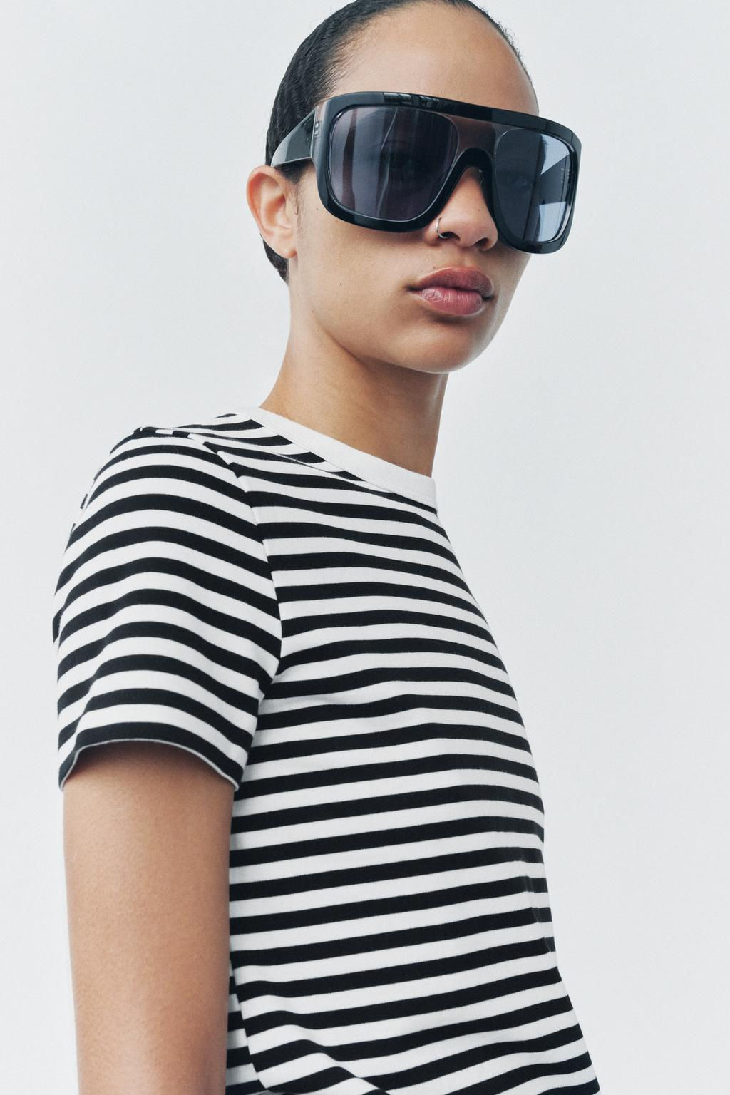 SHORT SLEEVE INTERLOCK T-SHIRT - Zara фото 52