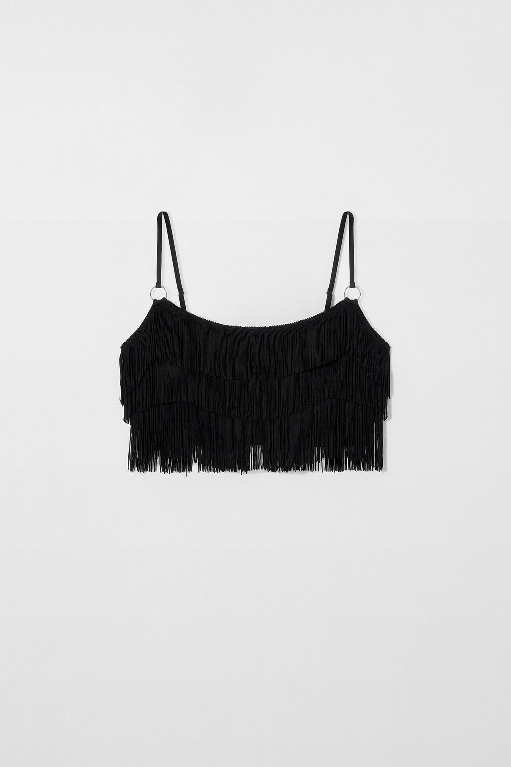 FRINGED BIKINI TOP KATE MOSS X ZARA  фото 6