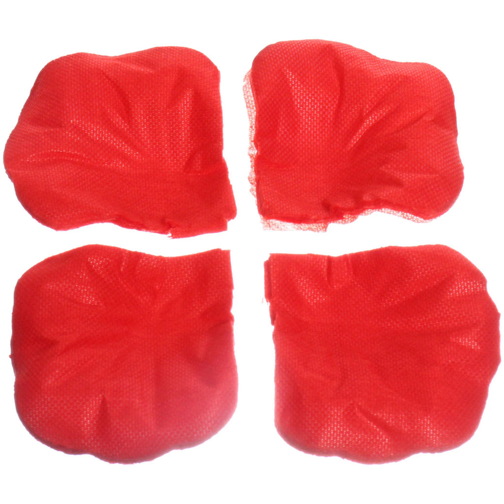 Лепестки роз "Романтический вечер" набор 100 шт, красный