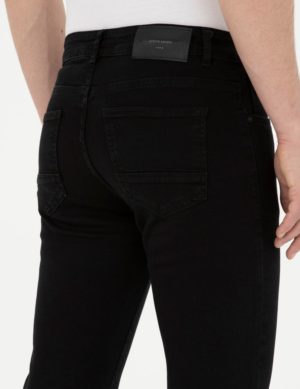 Siyah Slim Fit Jean Pantolon