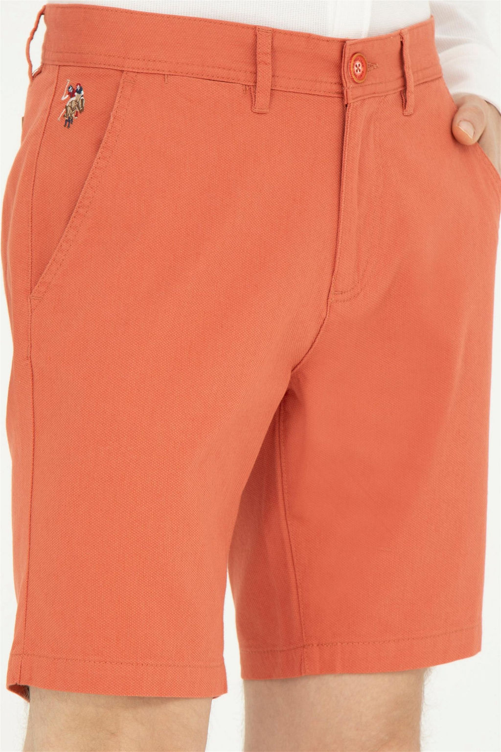 Мужские шорты из пудровой ткани Неожиданная скидка в корзине - U.s. polo assn фото 5
