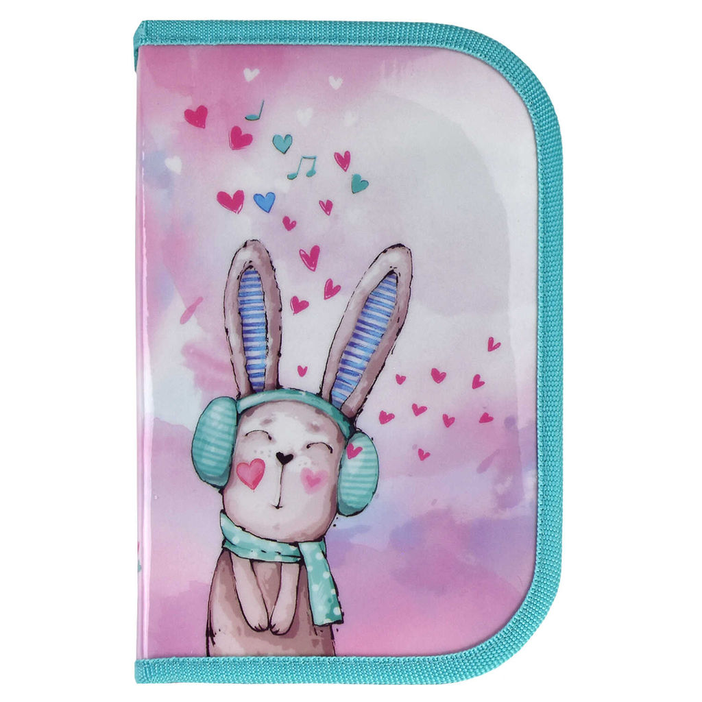 Пенал школьный Феникс+, арт.62025/ 24 ВЛЮБЛЕННЫЙ КРОЛИК  фото 2