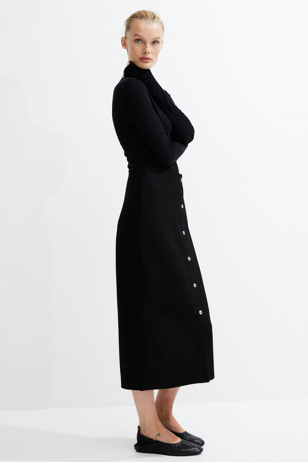 Falda de tubo en punto - H&m фото 5