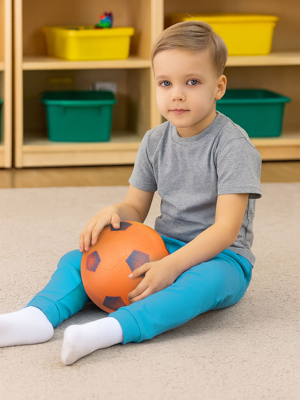 Штанишки детские бирюзовые