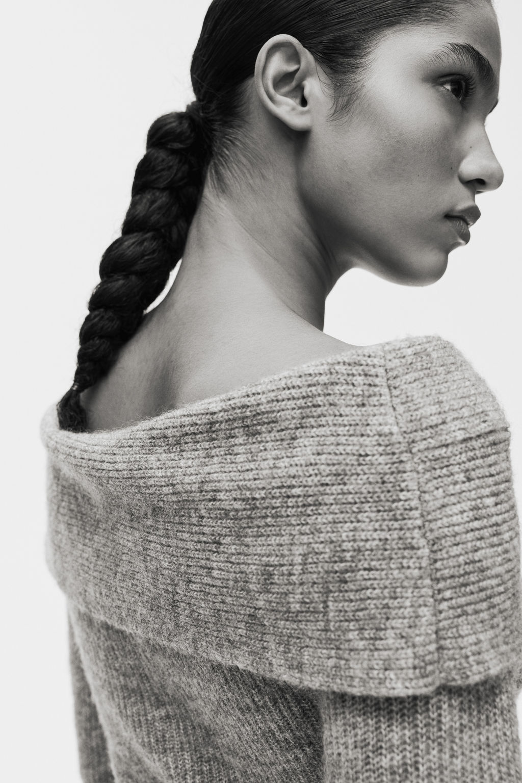 Jersey off-the-shoulder - H&m фото 9