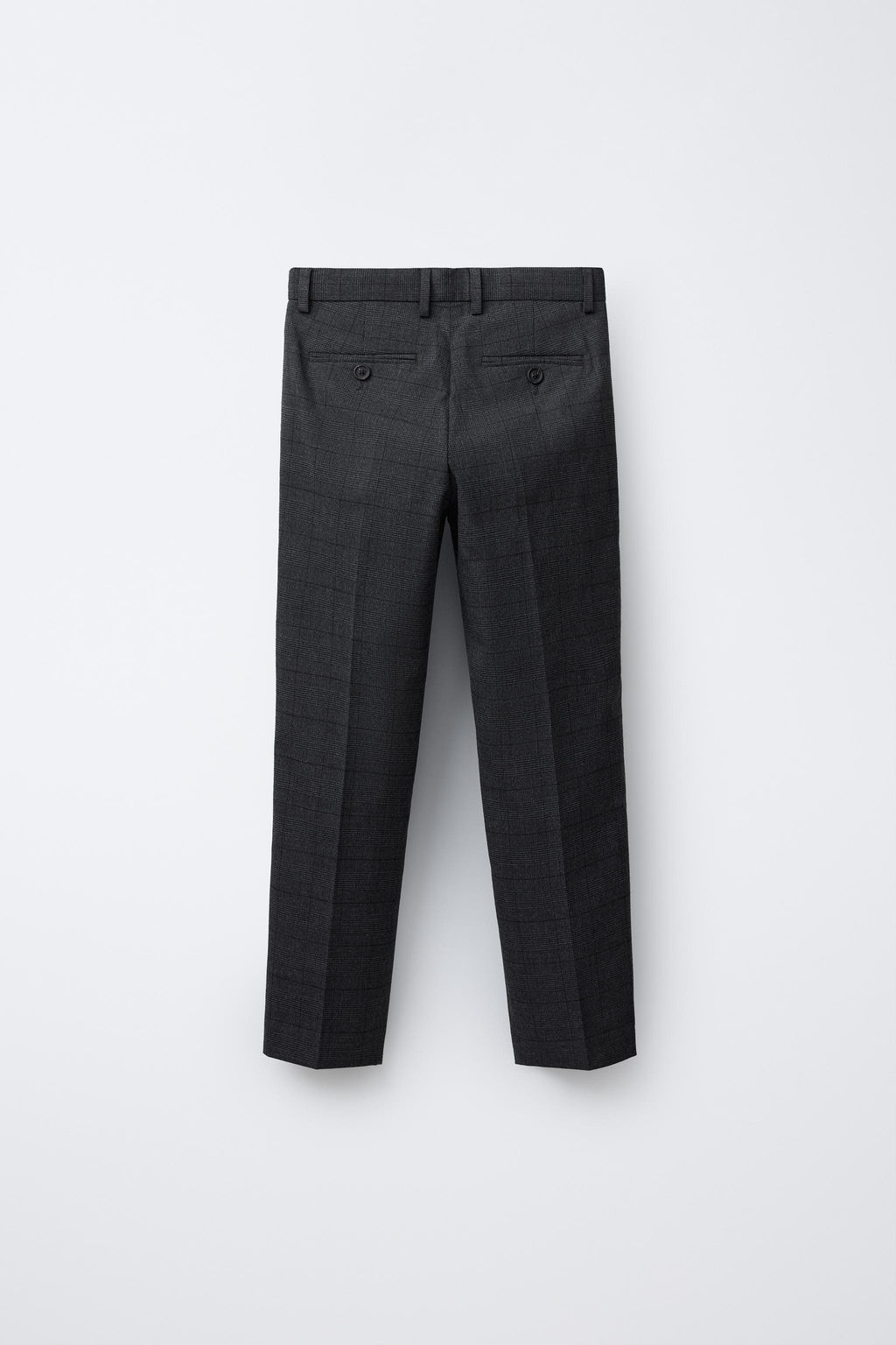 CHECK COMFORT SUIT TROUSERS - Zara фото 2