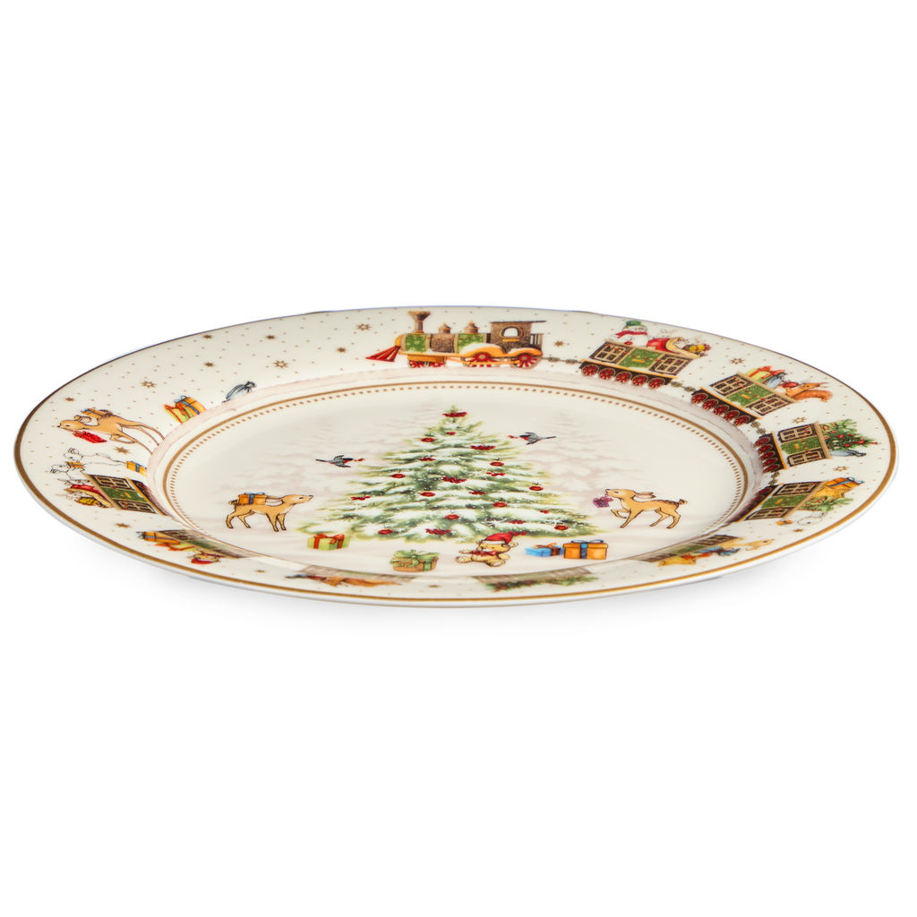 НАБОР ПОСУДЫ LEFARD C НОВЫМ ГОДОМ 3 ПР.: САЛАТНИК 800 МЛ, ТАРЕЛКА 19 СМ, КРУЖКА 400 МЛ (КОР=8НАБ.)  фото 14