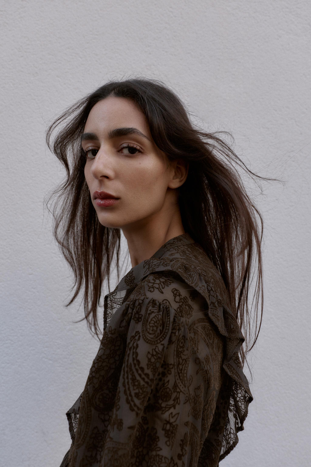 DEVOR_ RUFFLED BLOUSE - Zara фото 3