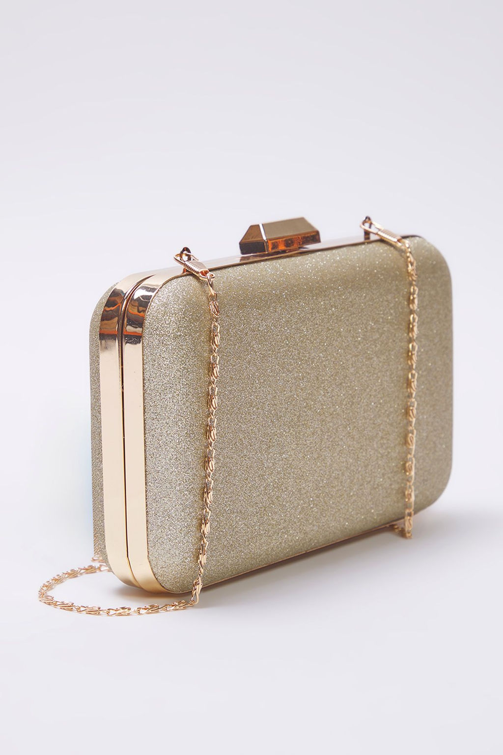 Alt?n Simli Abiye Kad?n S?k Mini Boy Clutch El Cantas? TAKSS25OC00065 - Trendyolmilla фото 4