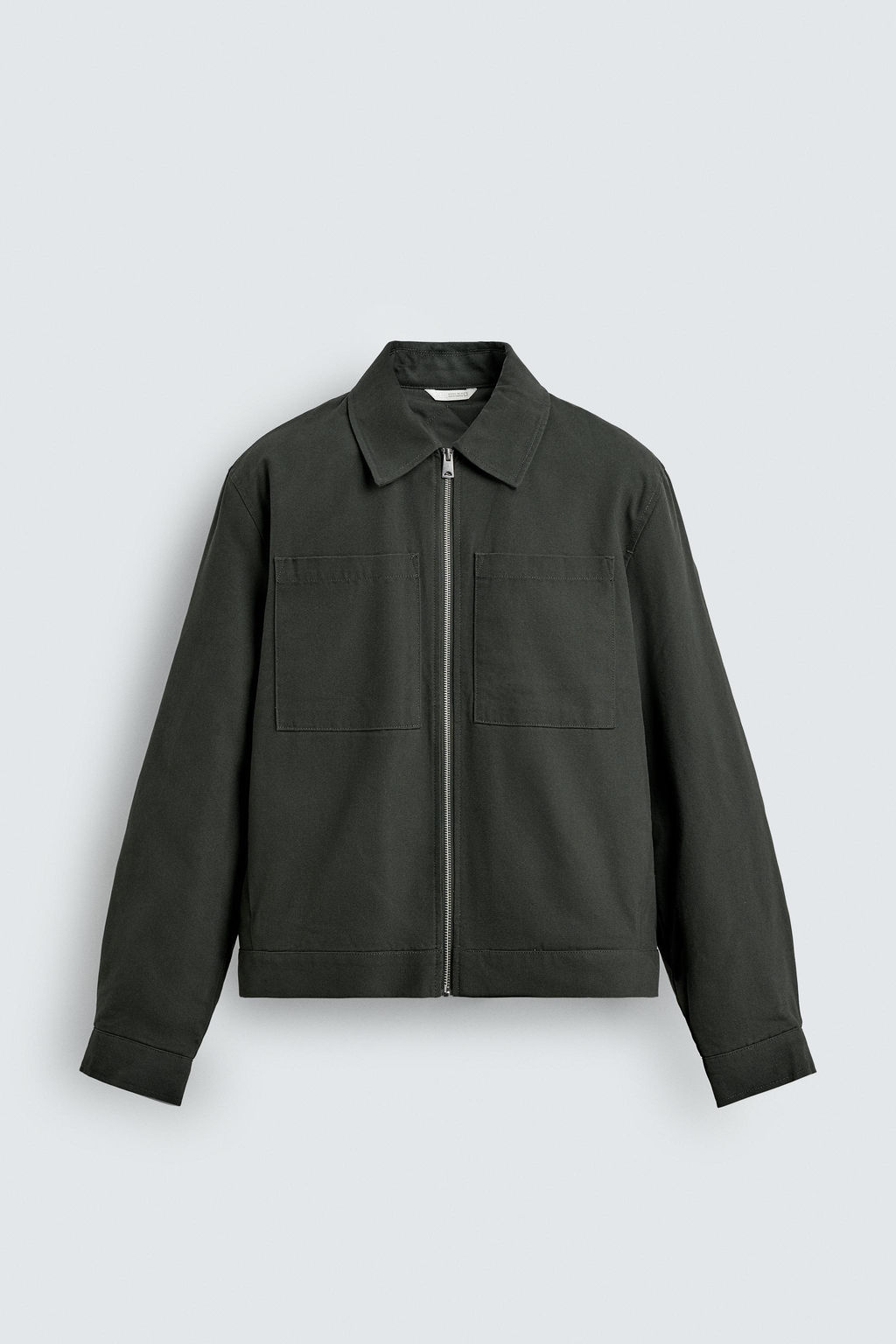 QUILTED OVERSHIRT WITH POCKETS - Zara фото 8