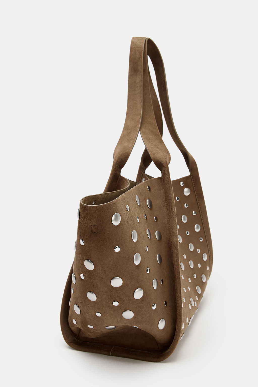 CITYBAG TACHAS / Marr?n - Zara фото 6