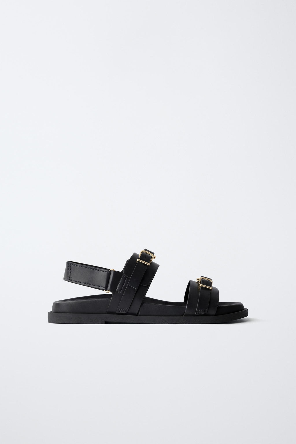 SANDALIA HEBILLAS / Negro - Zara фото 8