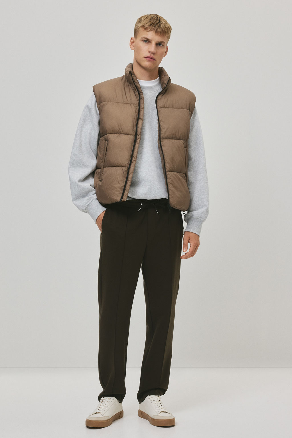 Chaleco acolchado repelente al agua Regular Fit - H&m фото 3
