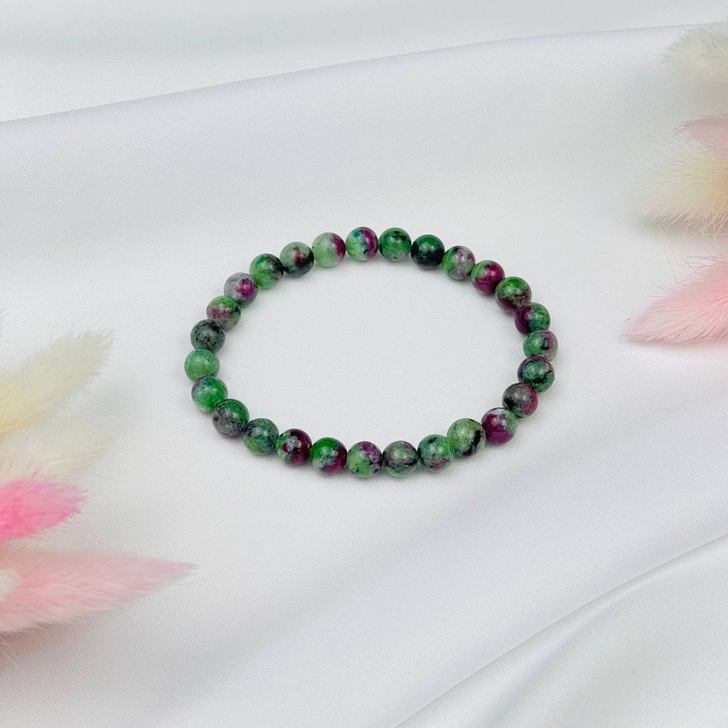 Браслет из Рубина в Цоизите - Радуга самоцветов фото 2