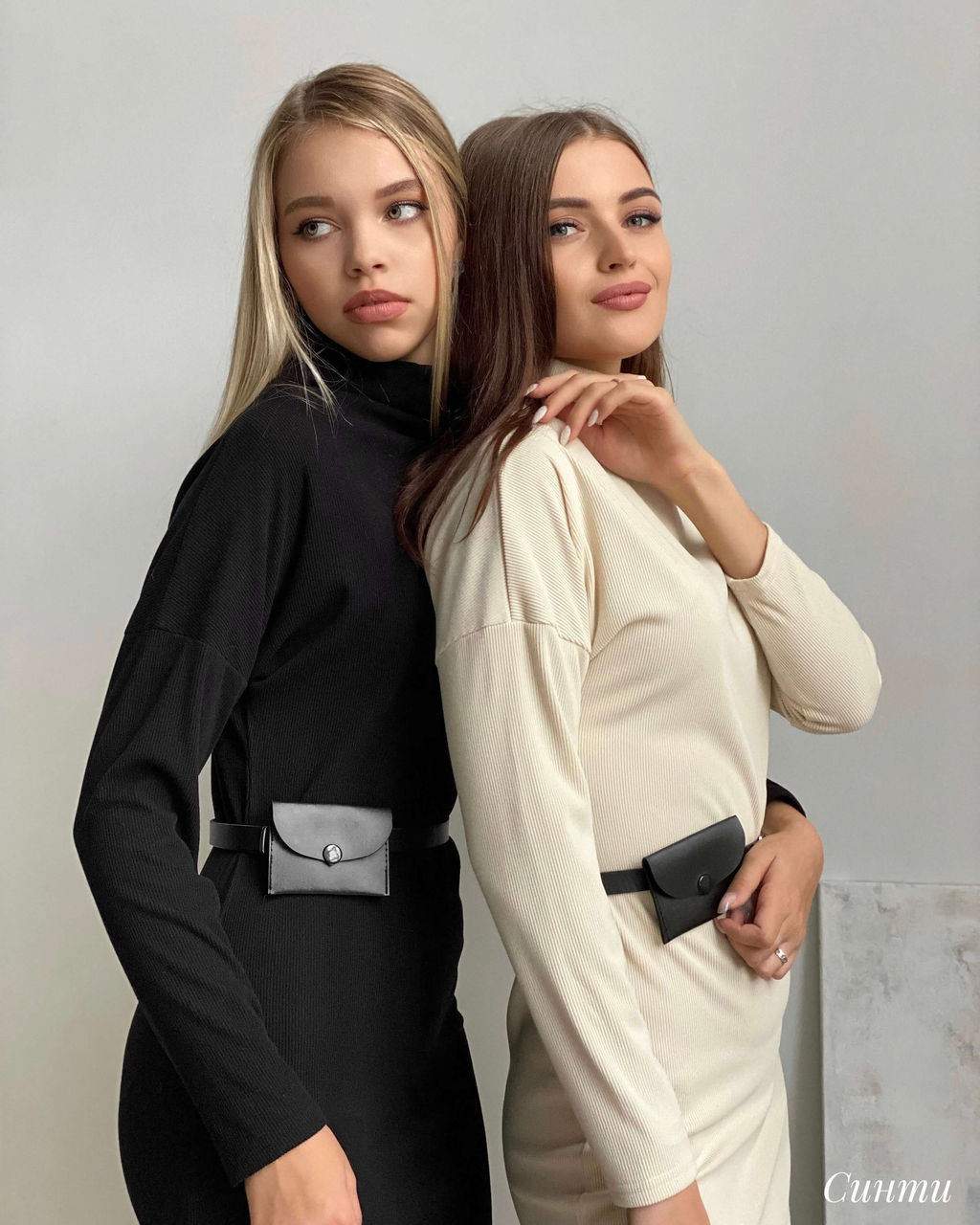 Платье Синти (черный) - Nadi bordo фото 2