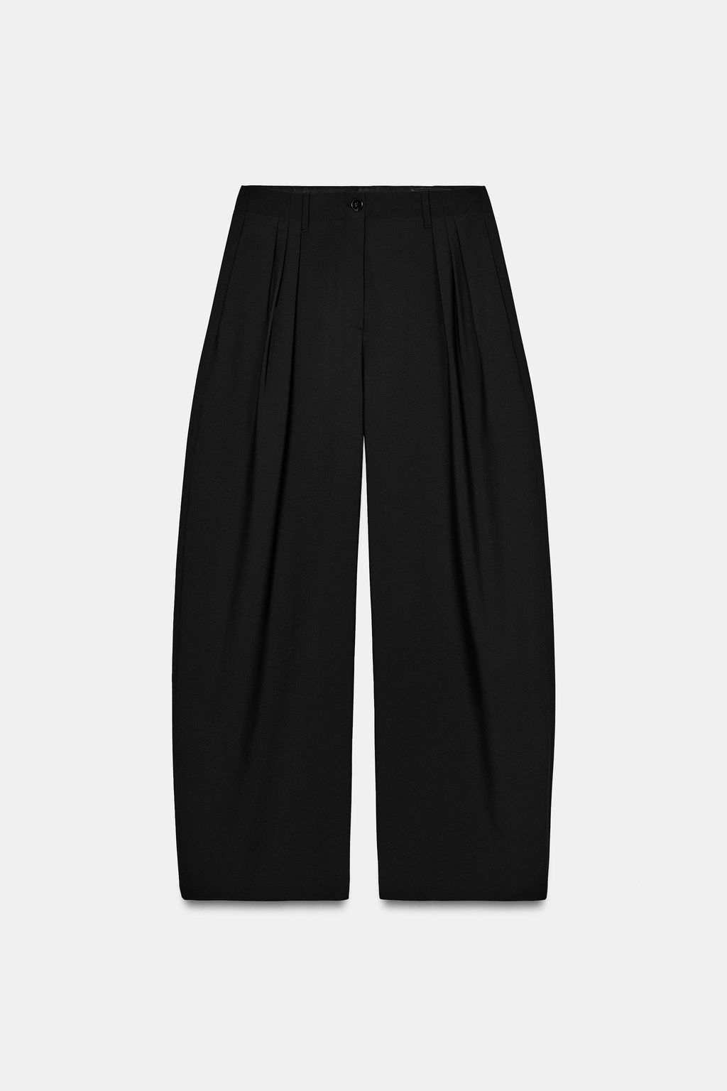 WIDE-LEG PLEATED TROUSERS ZW COLLECTION - Zara фото 10