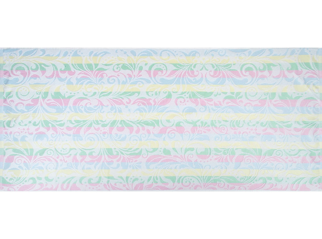 Полотенце махровое 6с102.411ж1 Рамиата (св.радужка1) 67х150см