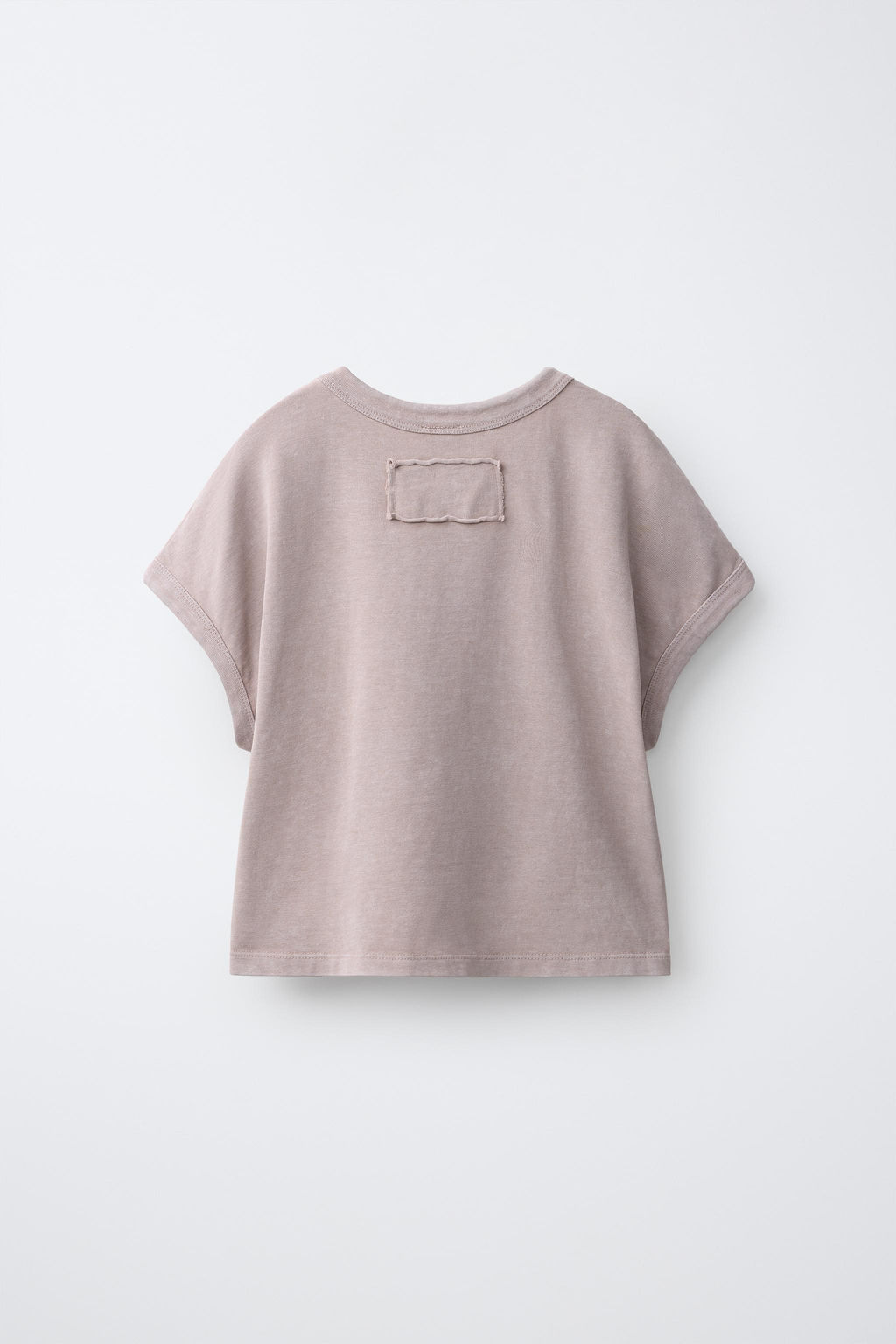 CONJUNTO CAMISETA Y PANTAL?N BALLOON EFECTO LAVADO / Rosa lavado - Zara фото 3