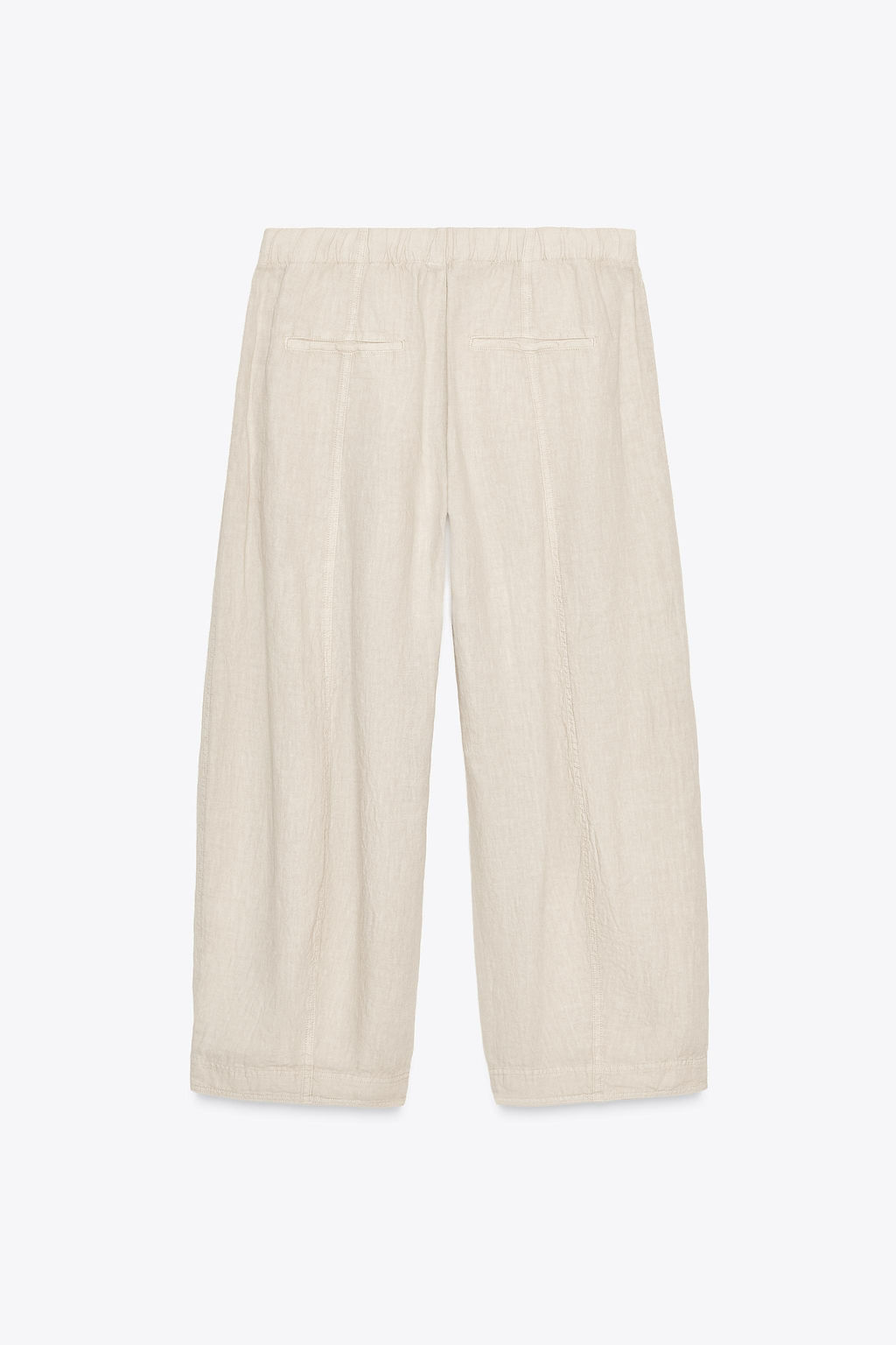 LINEN TROUSERS ZW COLLECTION - Zara фото 9