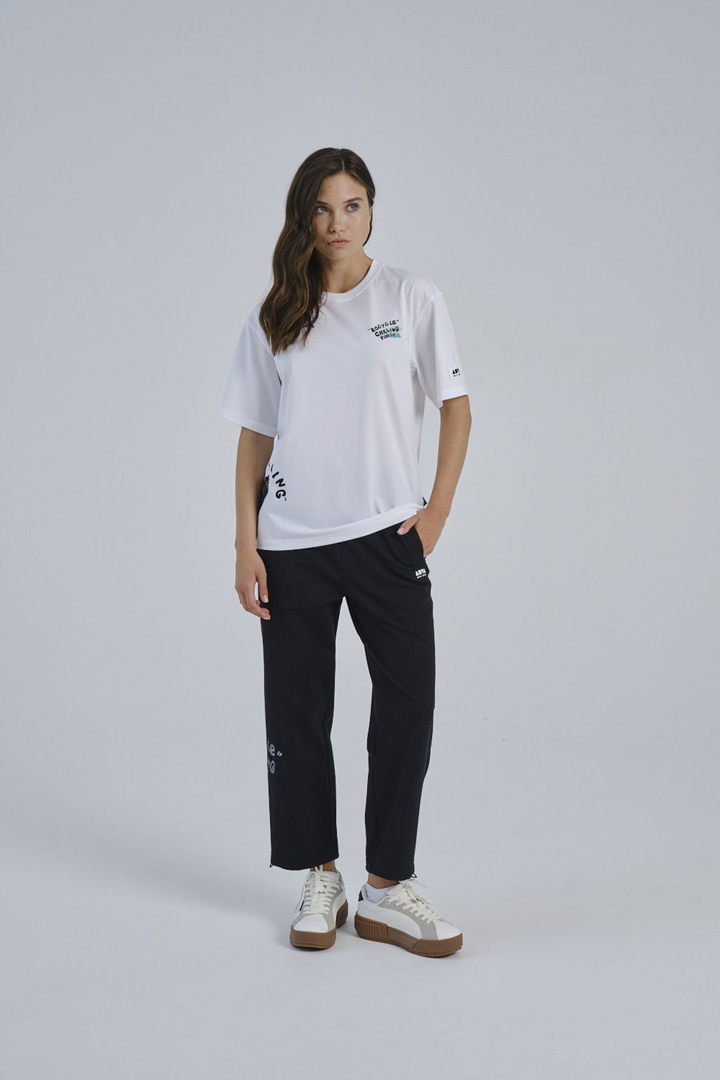 Брюки трикотажные Черный