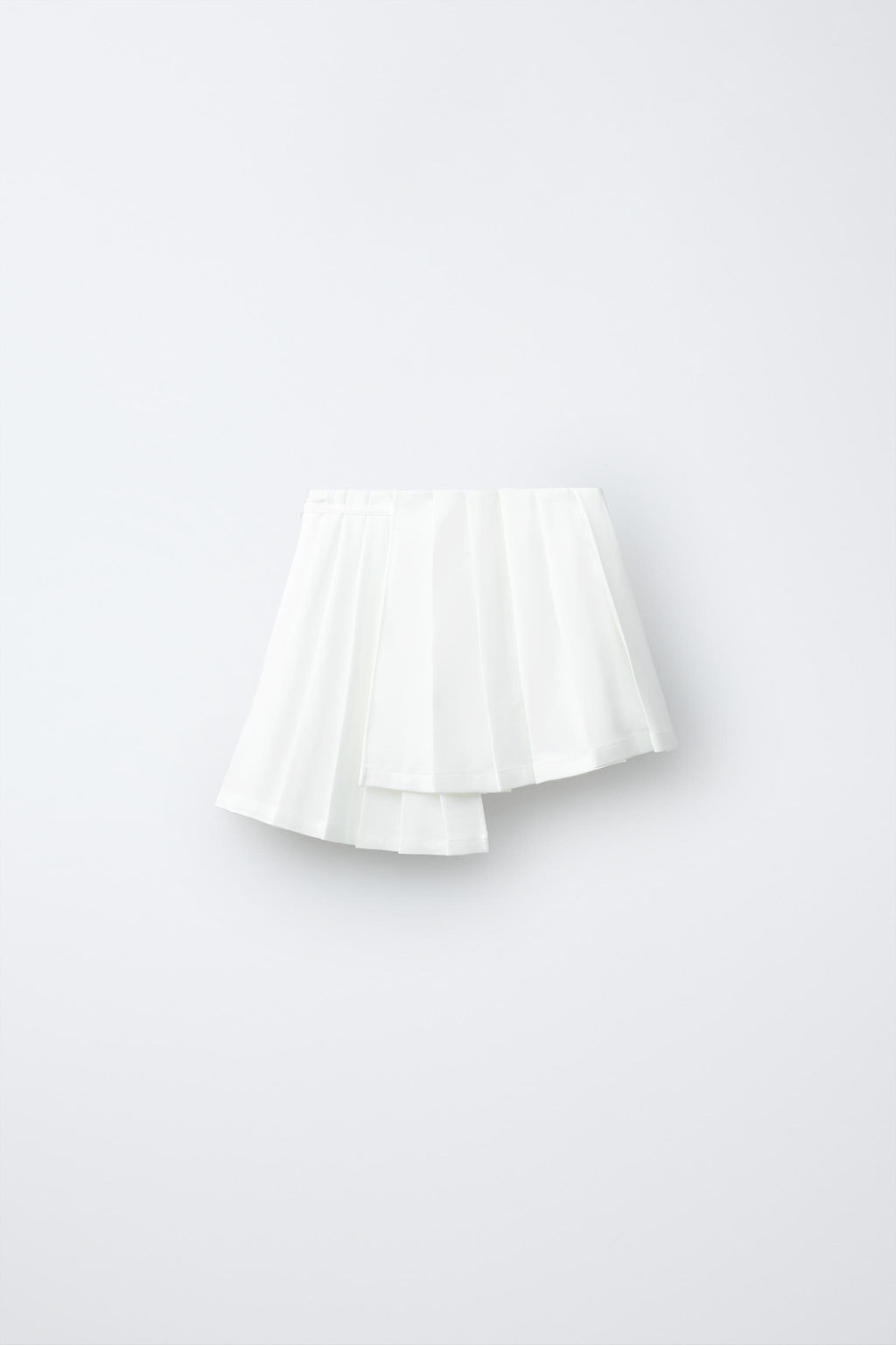 FALDA PLISADA ASIM?TRICA PENN  / Blanco - Zara фото 2