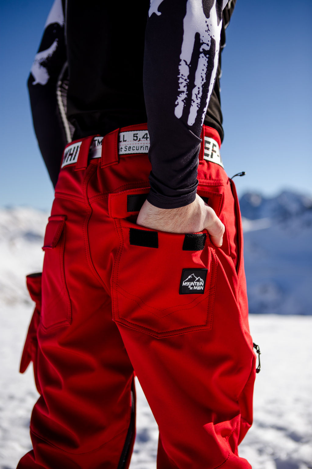 Сноубордические штаны Red Drop (Красный)