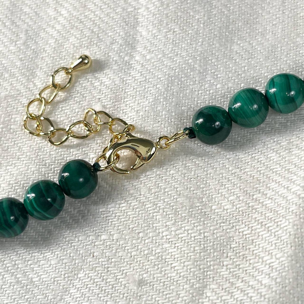 Бусы из Малахита