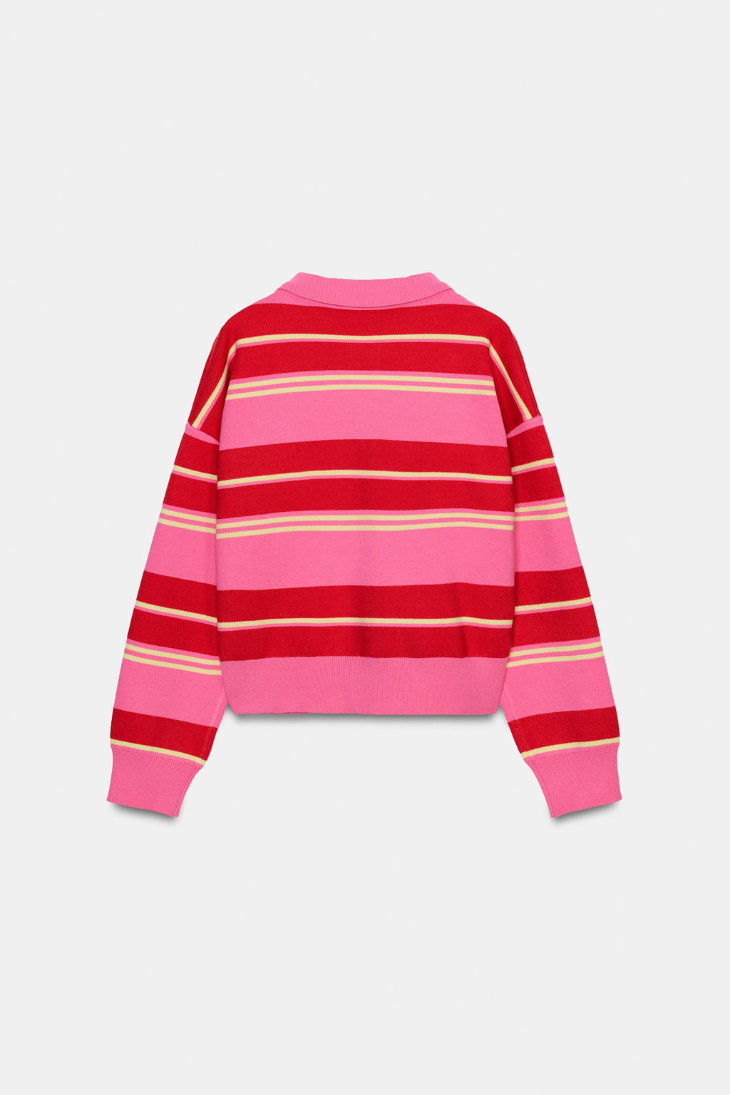 STRIPED KNIT POLO - Zara фото 9
