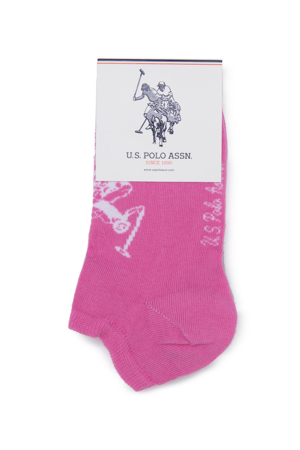 Женские серые меланжевые носки Неожиданная скидка в корзине - U.s. polo assn фото 4