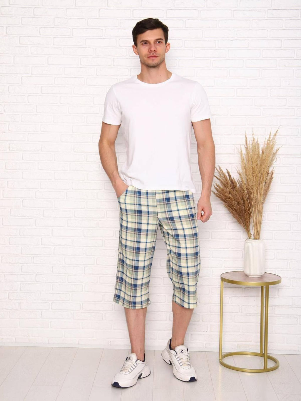 IV-CAPRIZ Шорох - бермуды зеленый  фото 2