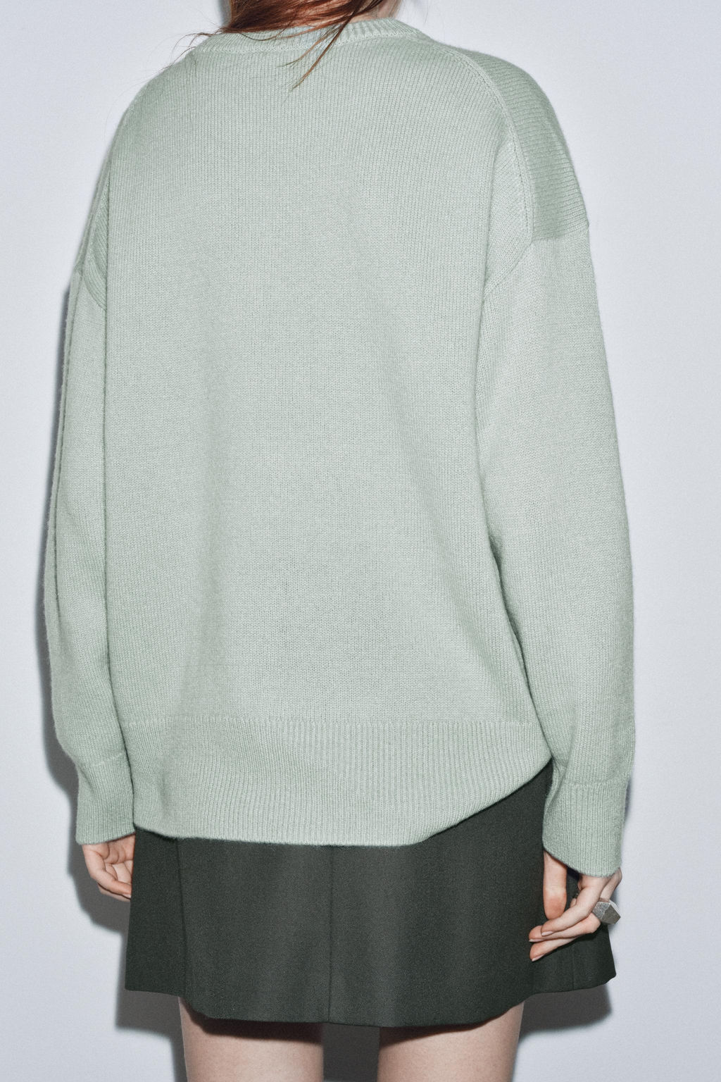 100% CASHMERE OVERSIZE SWEATER - Zara фото 2