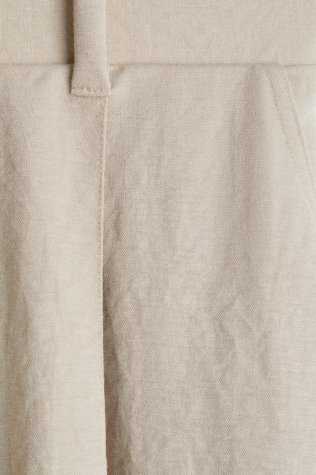 Pantal?n corto en piqu? con cintur?n - H&m фото 6