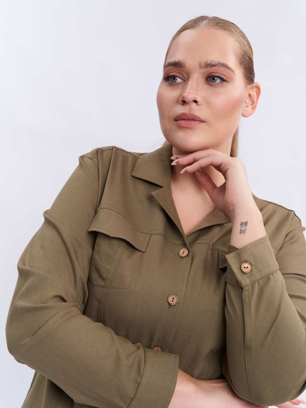 Рубашка льняная BL59152TBK58 - Артесса фото 3