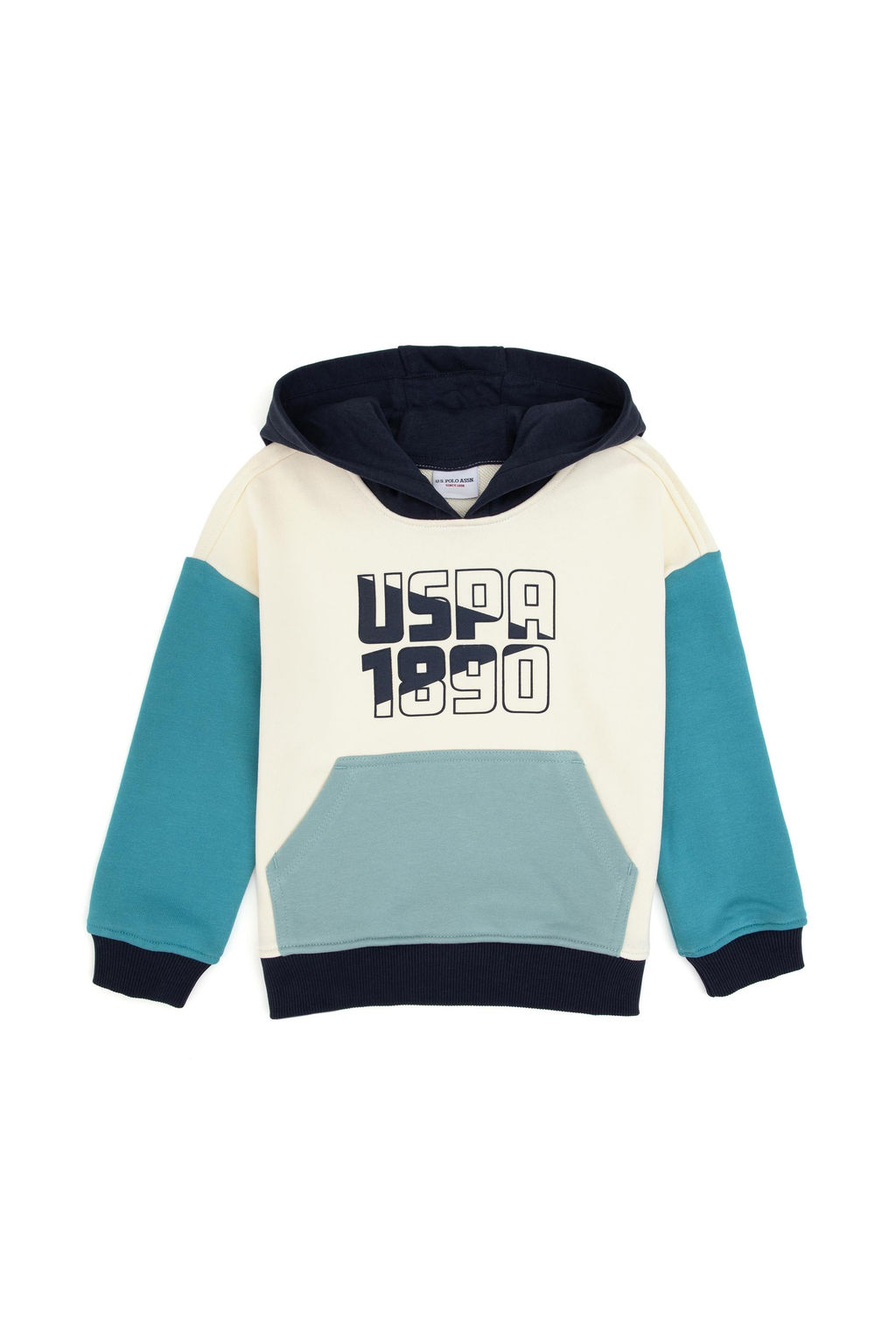 Erkek _ocuk Mint Kap__onlu Sweatshirt