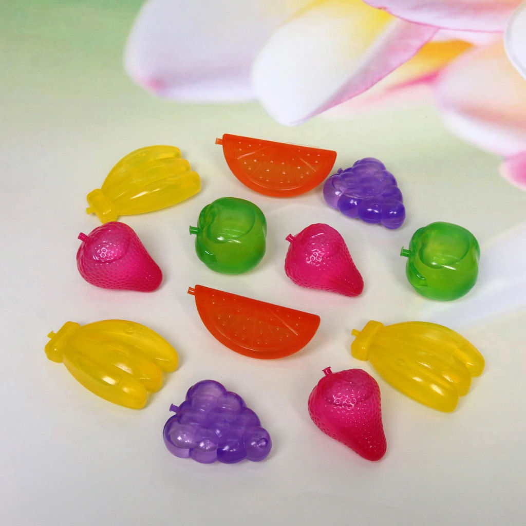 Цена за 6 шт. Формочки для охлаждения коктейля "Фруктовый микс" в наборе 12шт