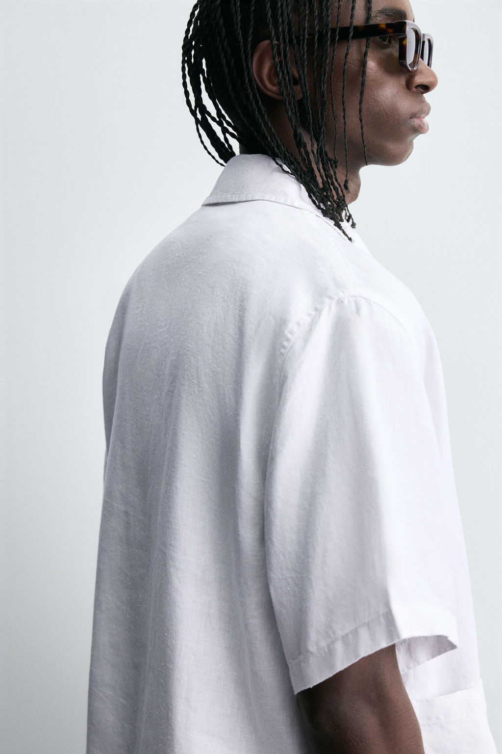 100% HEMP RELAXED FIT SHIRT - Zara фото 6