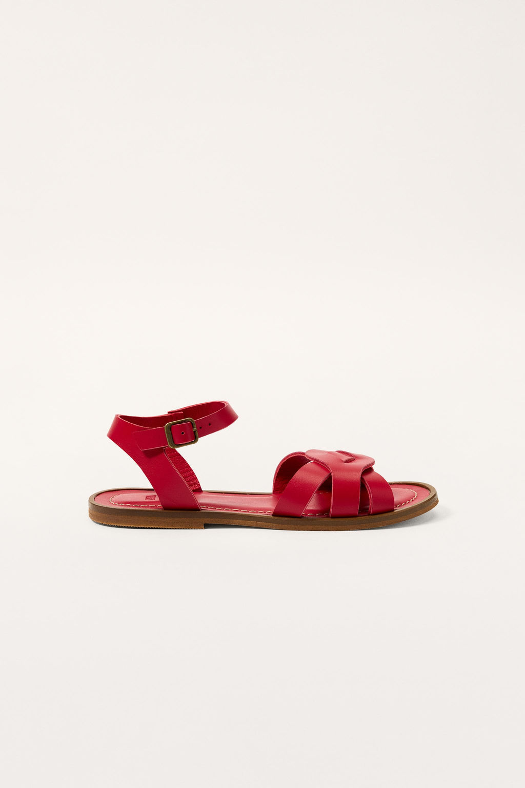 LEATHER LIMITED EDITION SANDALS - Zara фото 5