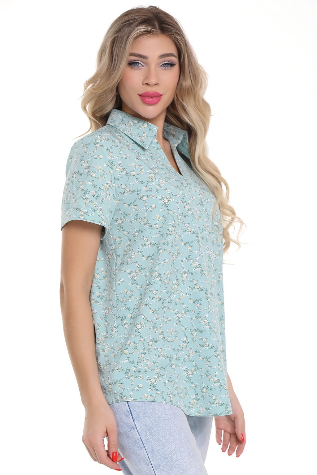 Блуза Хит лета (бирюза) - Diolche фото 3