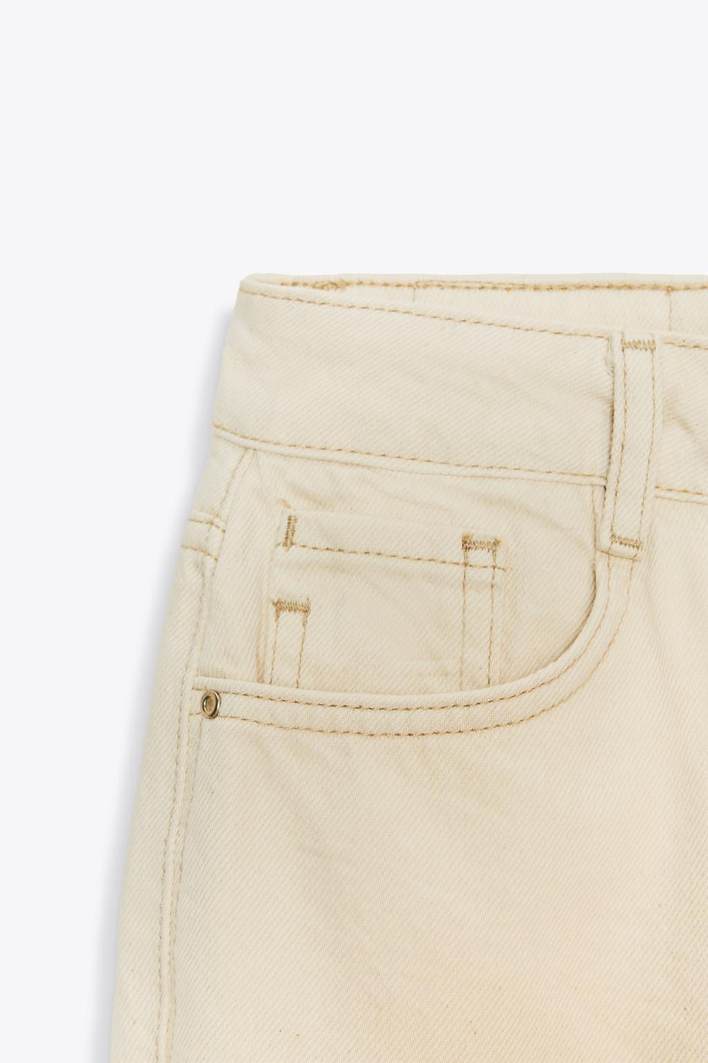 JEANS Z.02 STRAIGHT ANKLE HIGH-WAIST - Zara фото 9