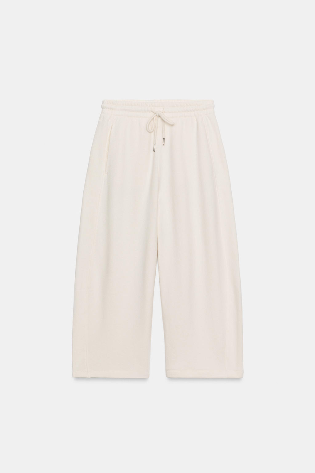 PANTAL?N CULOTTE ALGOD?N / Crudo - Zara фото 4